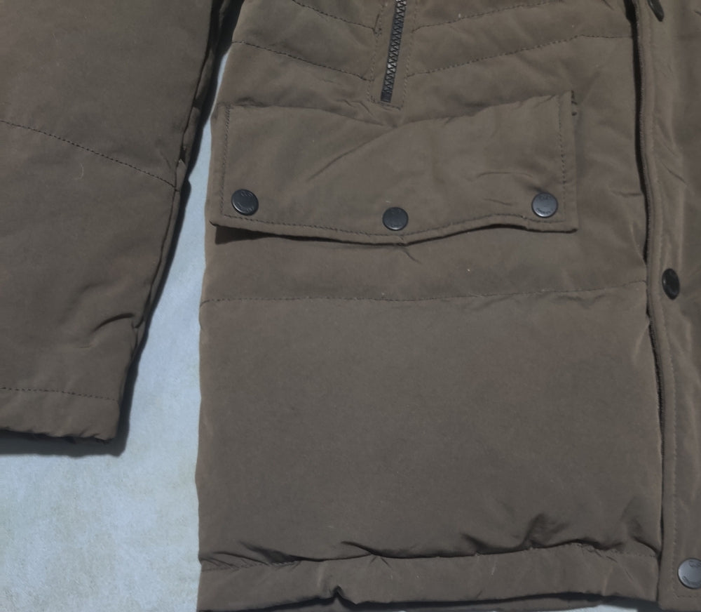 C.P Men Puffer Brown Jacket