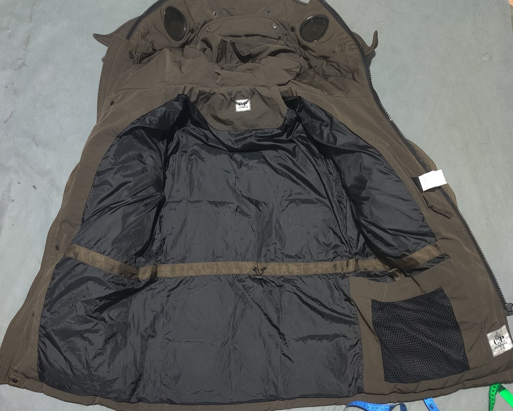 C.P Men Puffer Brown Jacket
