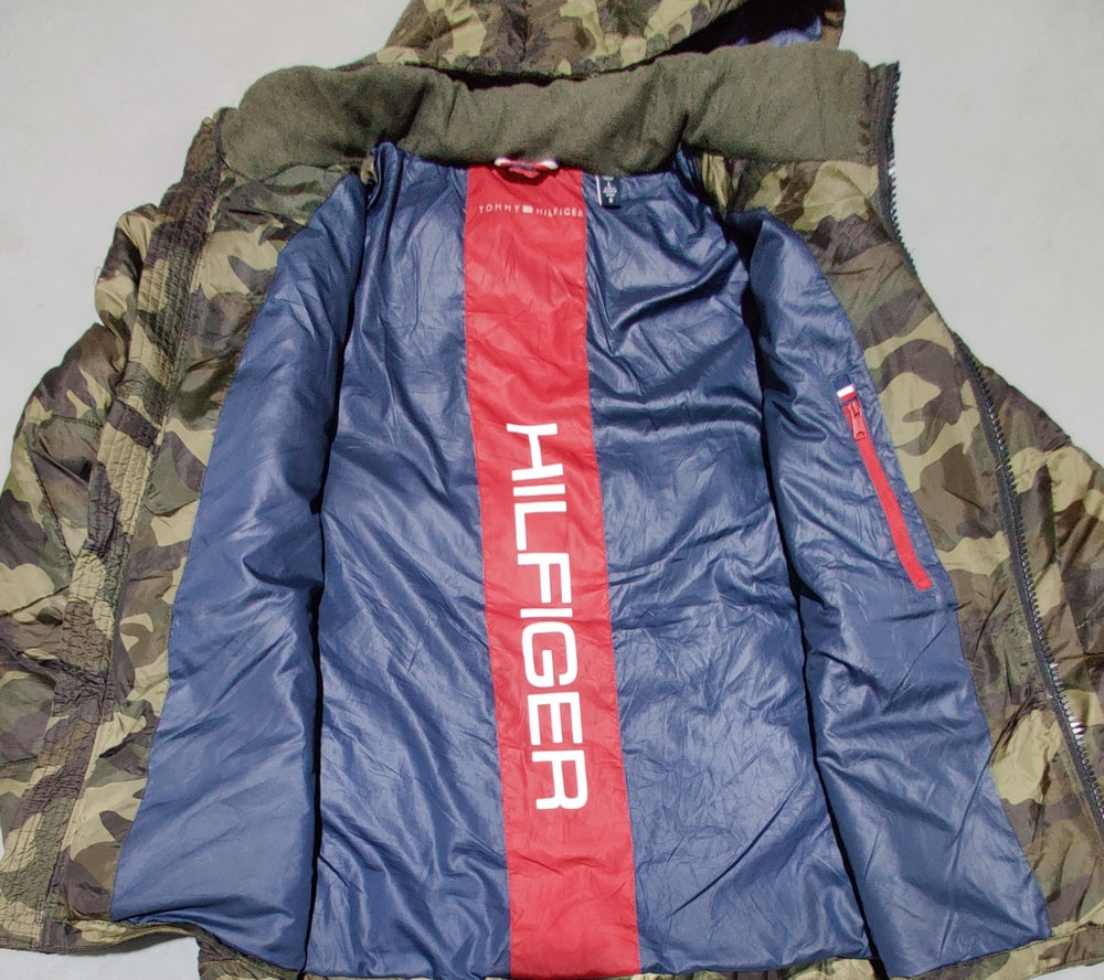 Tommy Hilfiger Men Puffer Camouflage Jacket