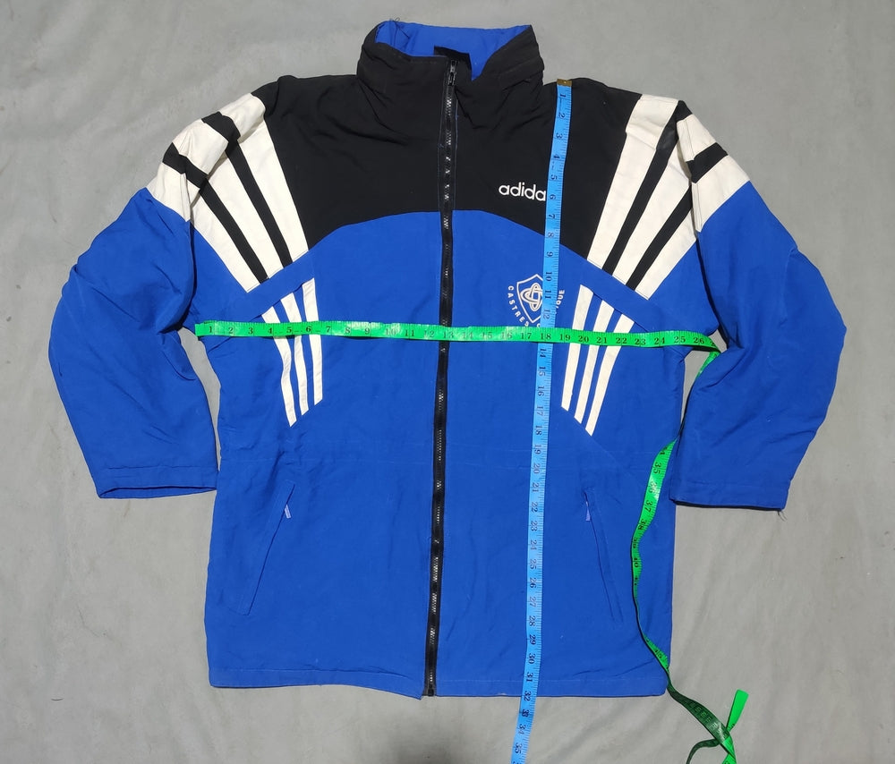 Adidas Men Puffer Blue Jacket
