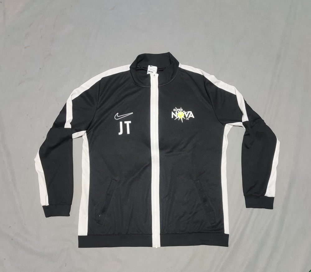Nike Men Sport Black Zipper XL