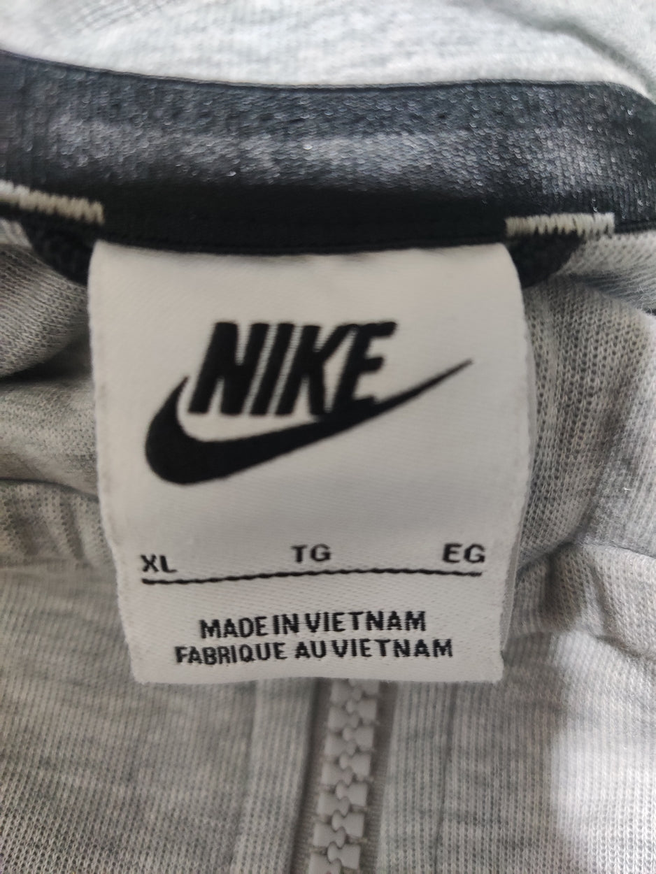 Nike Men Cotton Gray Zipper XL