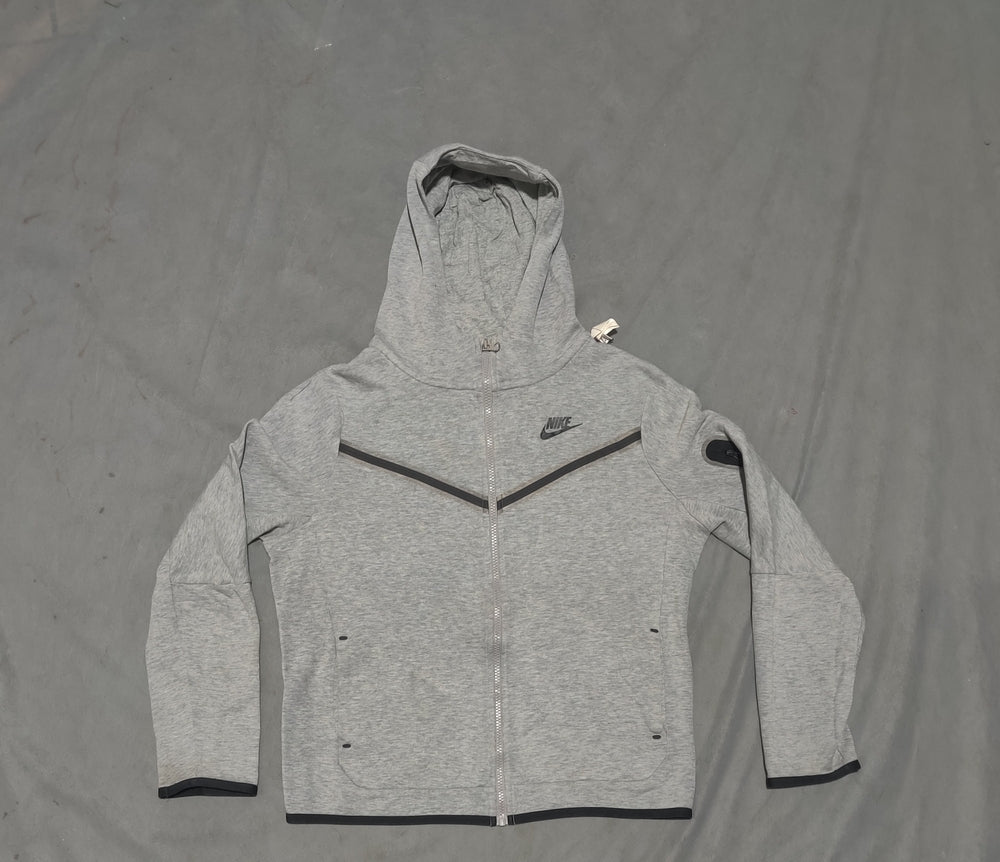 Nike Men Cotton Gray Zipper XL