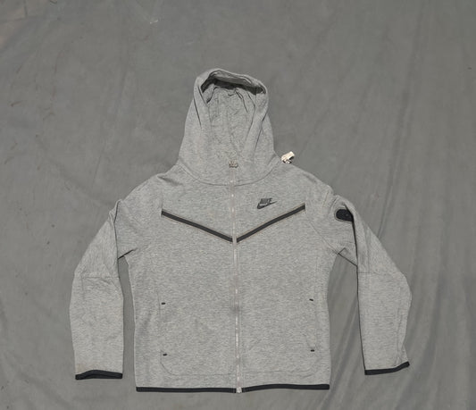 Nike Men Cotton Gray Zipper XL
