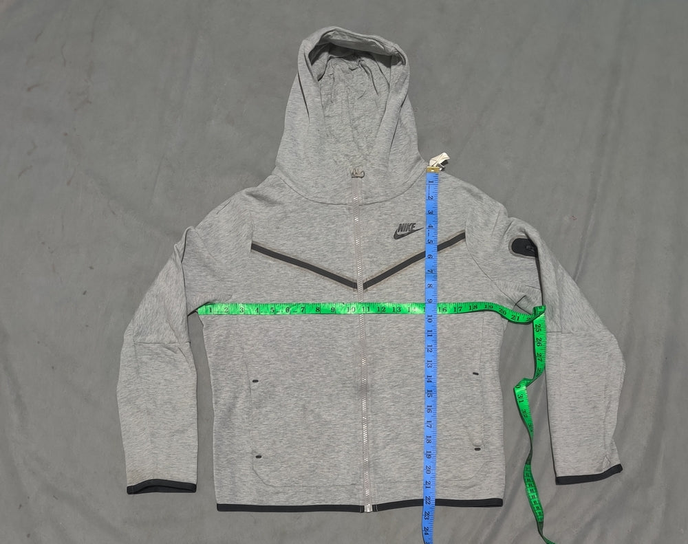 Nike Men Cotton Gray Zipper XL