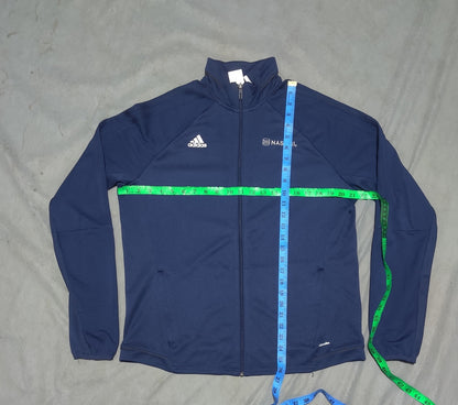 Adidas Men Sport Blue Zipper XL