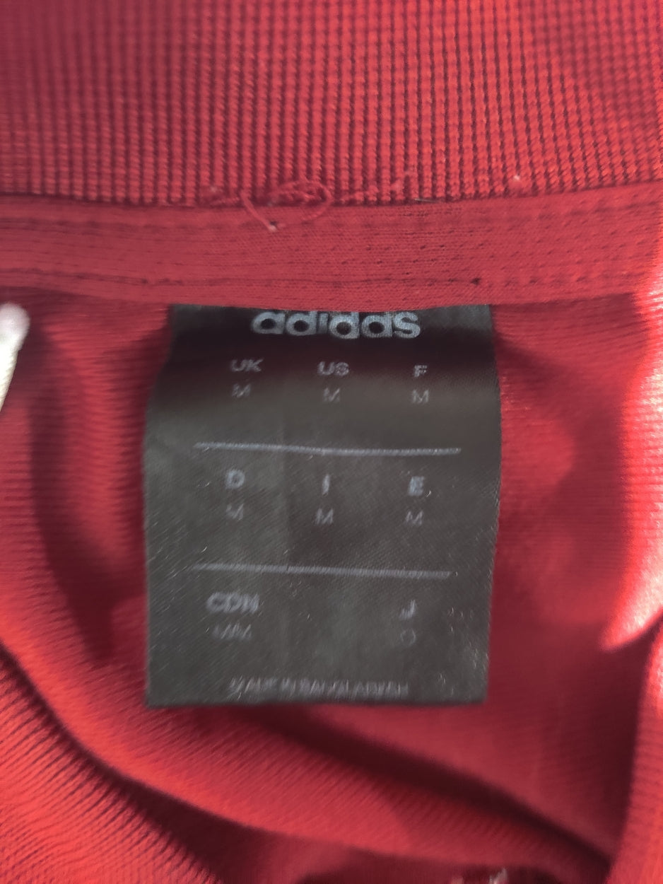 Adidas Men Sport Red Zipper M