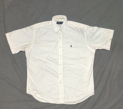 Polo Ralph Lauren Men Cotton White  Shirt L
