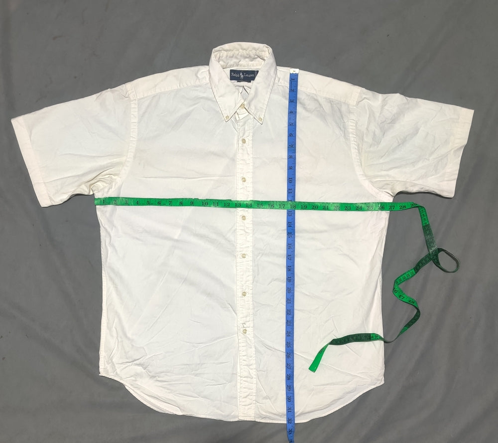 Polo Ralph Lauren Men Cotton White  Shirt L