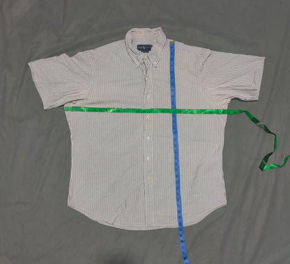 Polo Ralph Lauren Men Cotton Purple Shirt XL