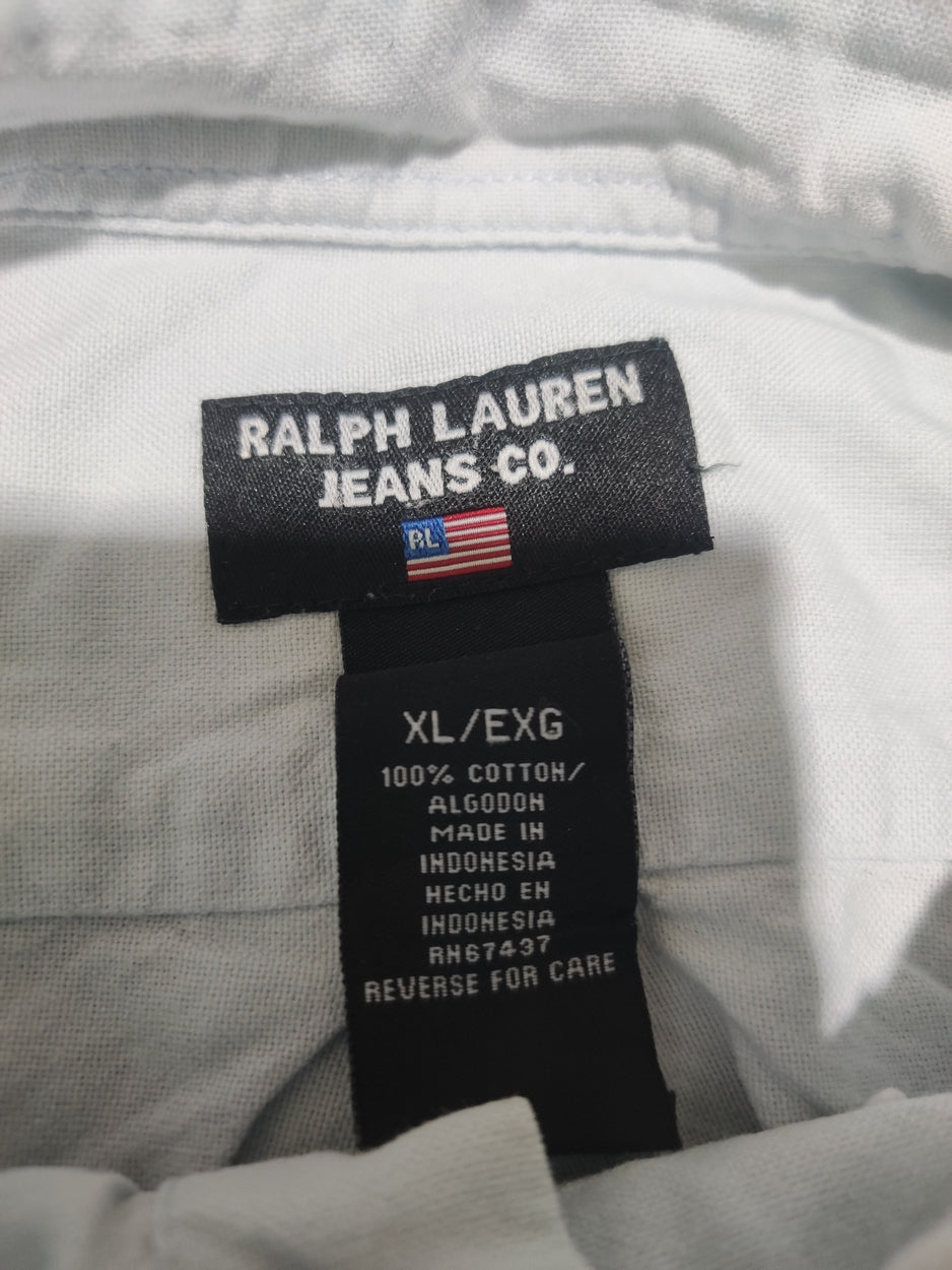 Ralph Lauren Men Cotton Brown Shirt XL