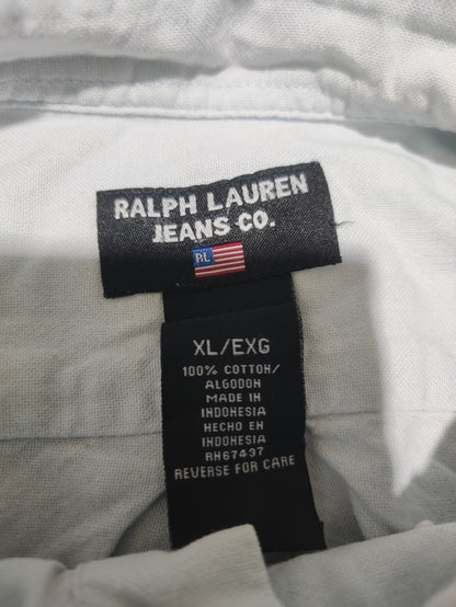 Ralph Lauren Men Cotton Brown Shirt XL