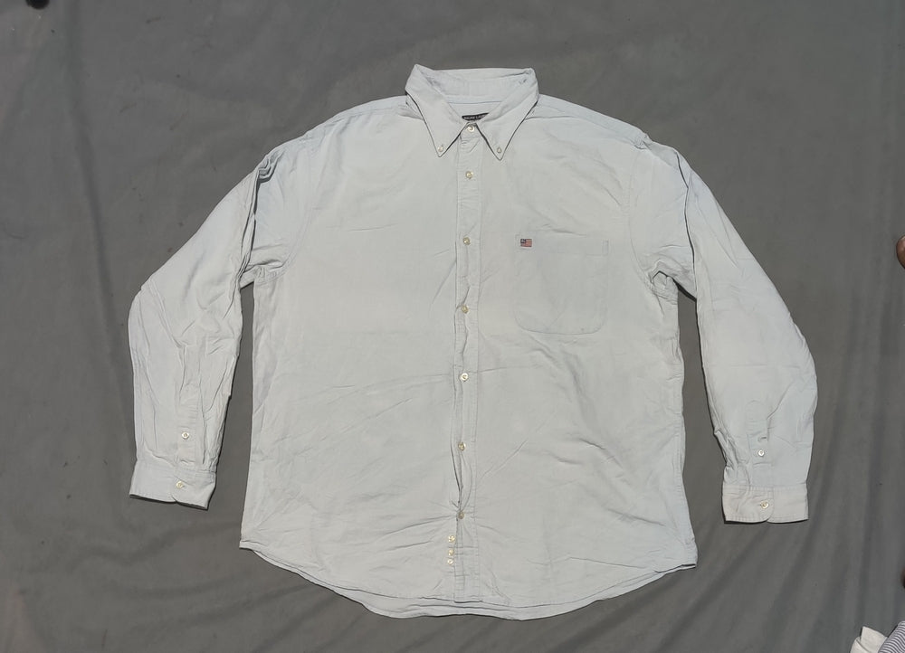 Ralph Lauren Men Cotton Brown Shirt XL