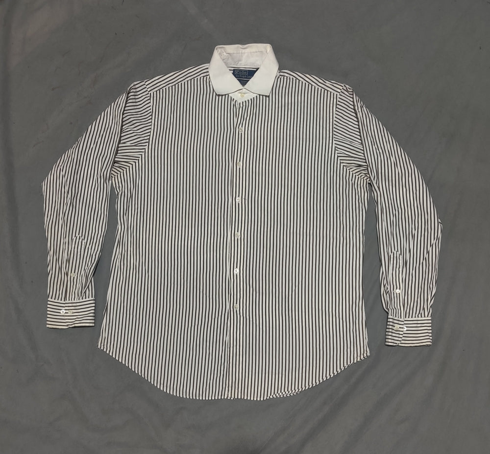 Polo Ralph Lauren Men Cotton Brown Shirt L