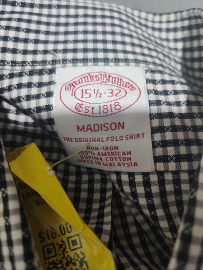 Aroors Brothers Men Cotton Black Shirt M