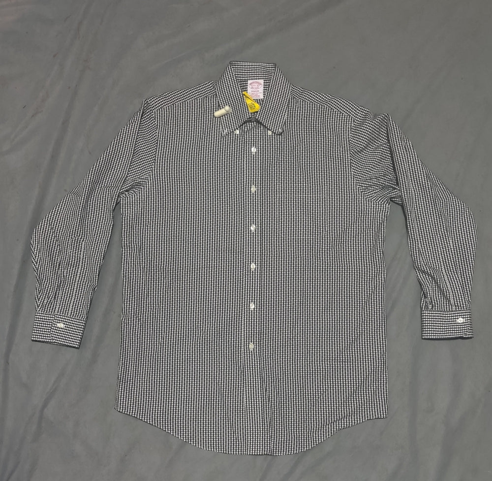 Aroors Brothers Men Cotton Black Shirt M