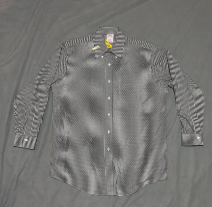 Aroors Brothers Men Cotton Black Shirt M