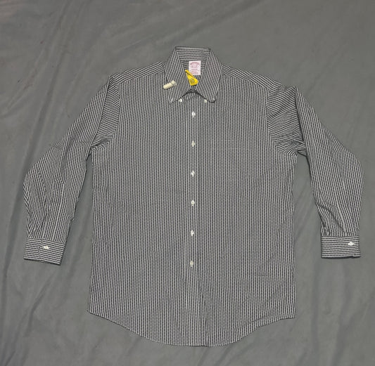Aroors Brothers Men Cotton Black Shirt M