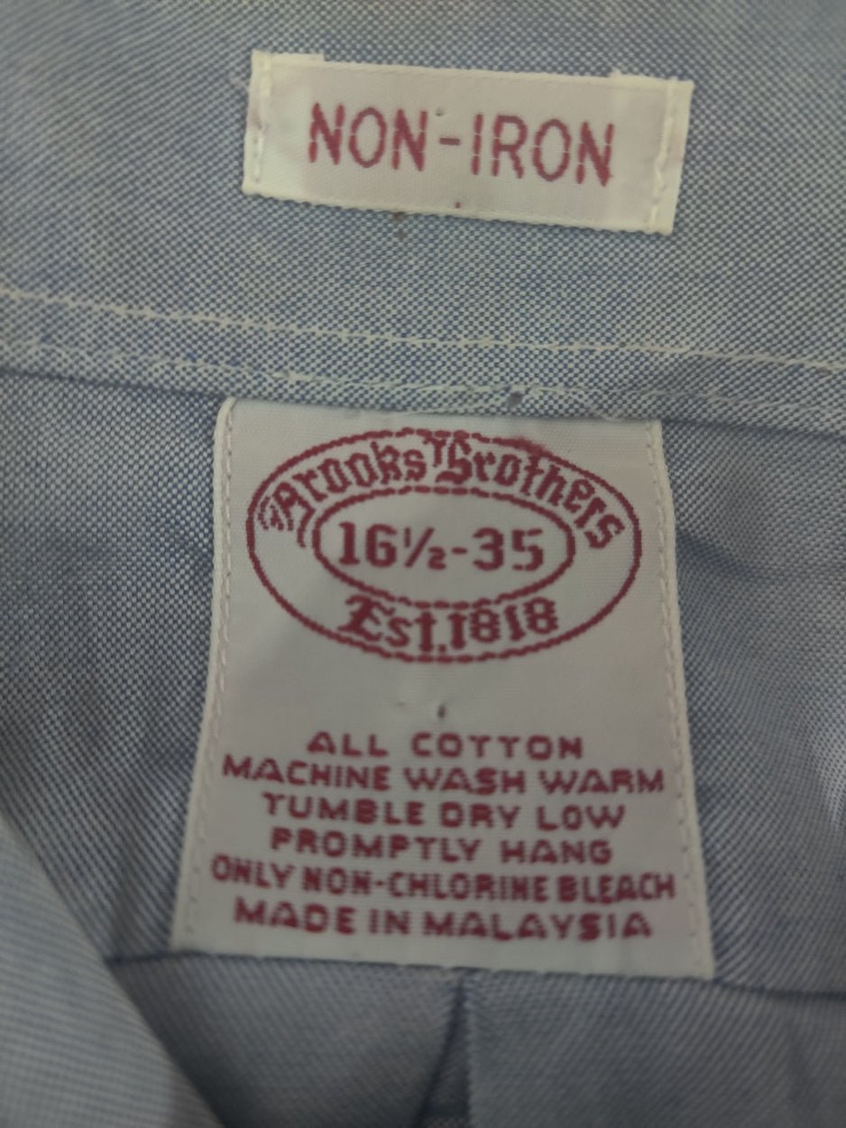 Aroors Brothers Men Cotton Blue Shirt XL