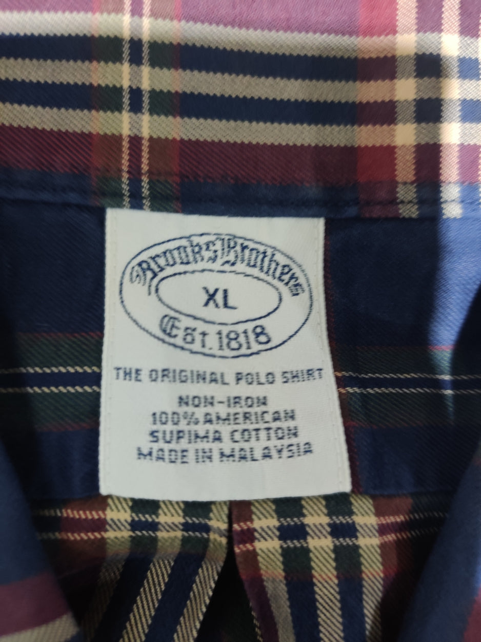Aroors Brothres Men Cotton Blue Shirt XL