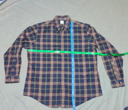 Aroors Brothres Men Cotton Blue Shirt XL