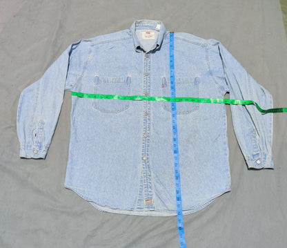 Levi's Men Denim Blue Shirt L