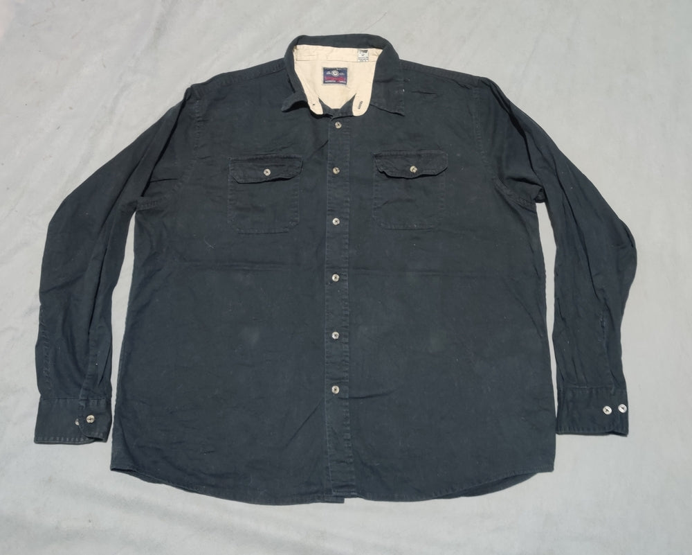 Wrangler Men Cotton Black Shirt XL