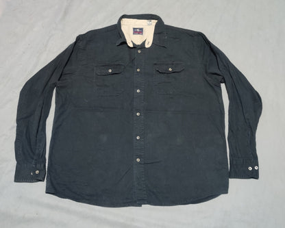 Wrangler Men Cotton Black Shirt XL