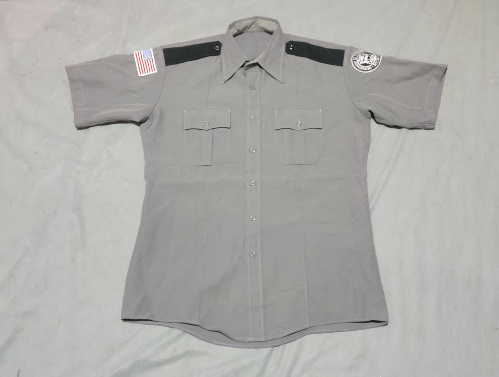 Preloved Men Cotton Brown Gray M
