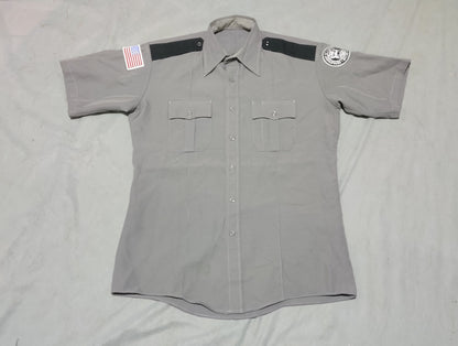 Preloved Men Cotton Brown Gray M