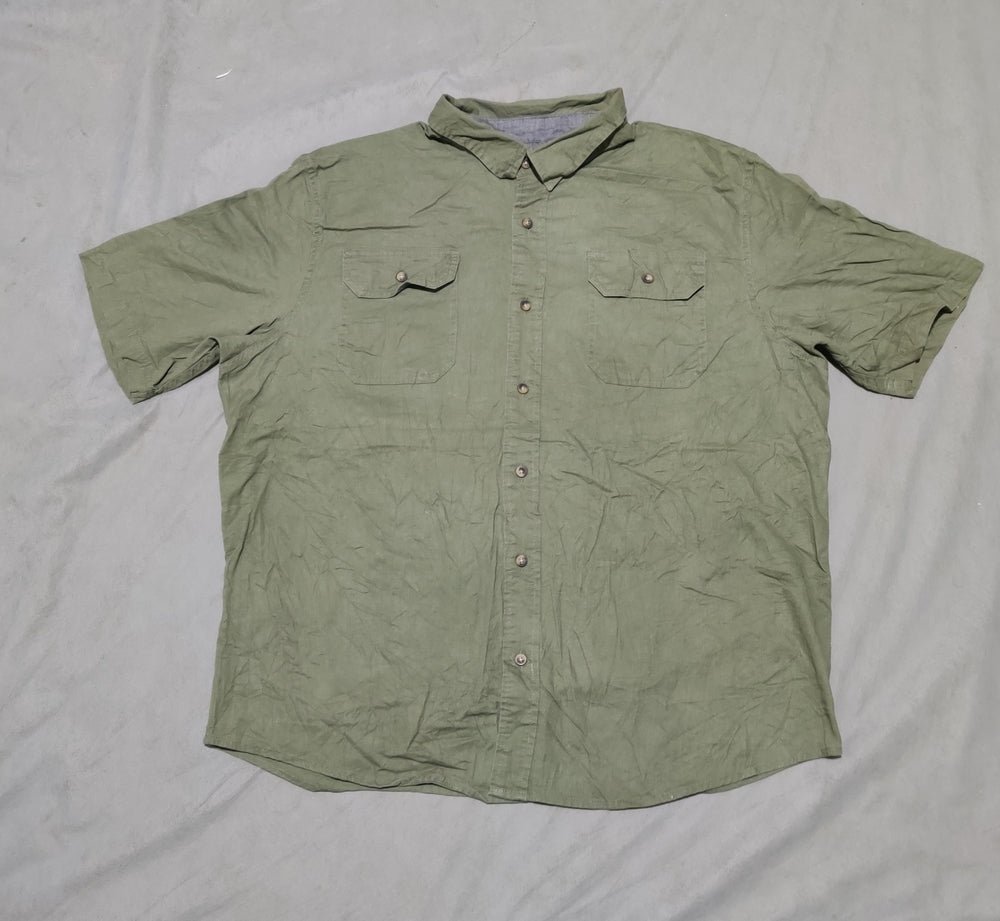 Wrangler Men Cotton Green Shirt XL