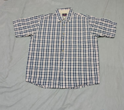 Wrangler Men Cotton Gray Shirt L
