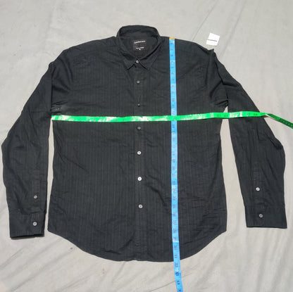 Calvin Klein Men Cotton Black Shirt XL