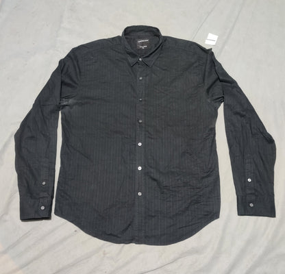 Calvin Klein Men Cotton Black Shirt XL