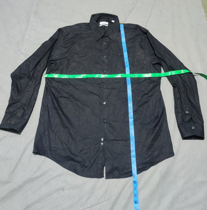 Calvin Klein Men Cotton Black Shirt XL