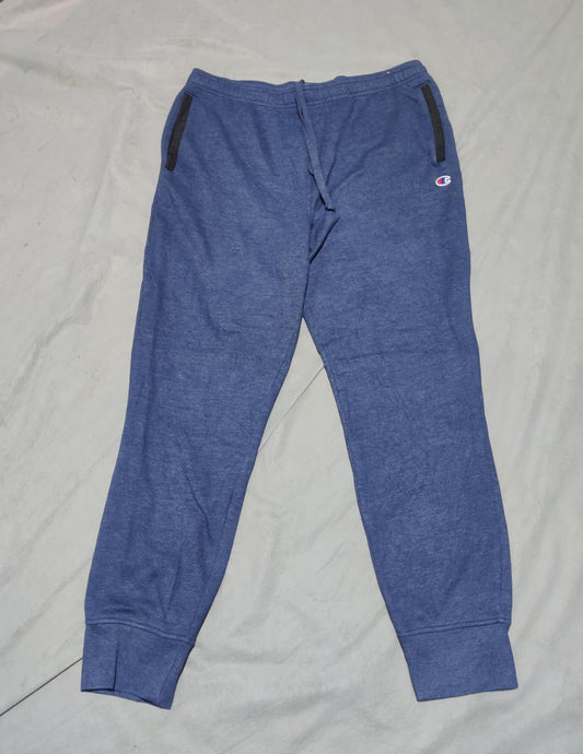 Champion Men Cotton Blue Trouser L