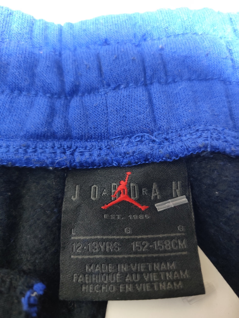 Jordan Men Cotton Blue Trouser L