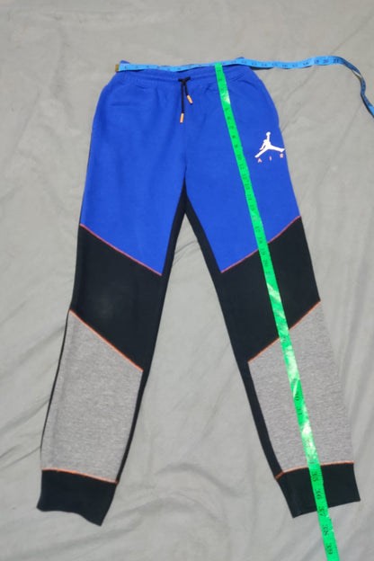 Jordan Men Cotton Blue Trouser L