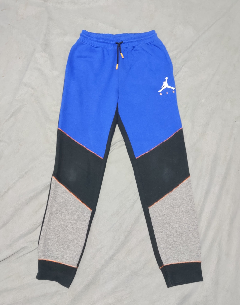Jordan Men Cotton Blue Trouser L
