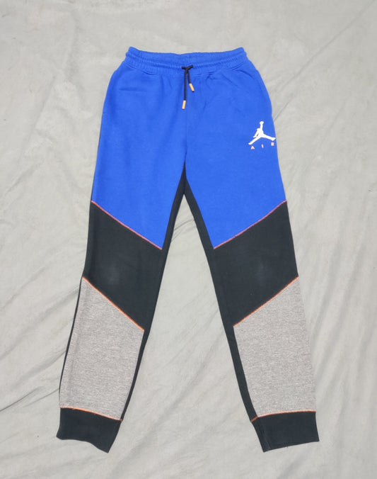 Jordan Men Cotton Blue Trouser L