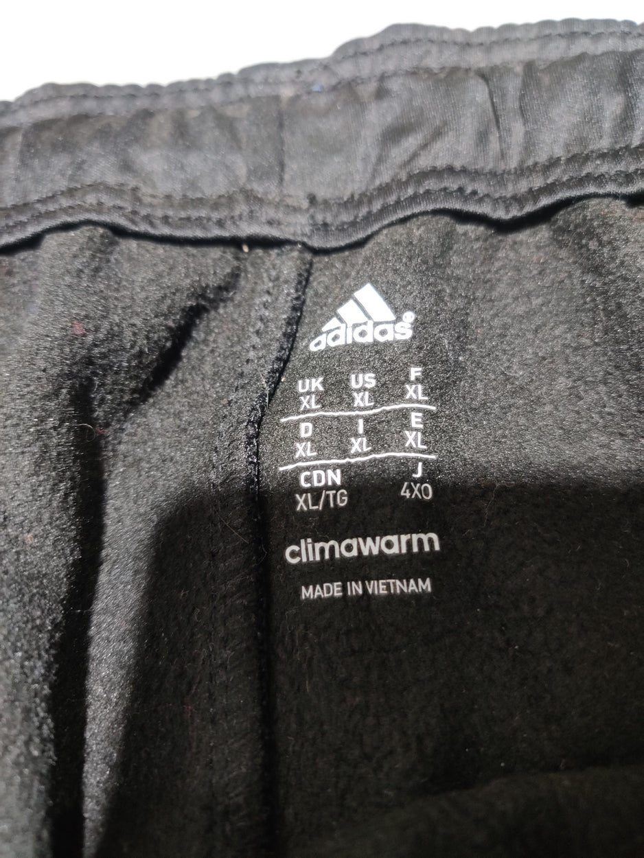 Adidas Men Cotton Black Trouser XL