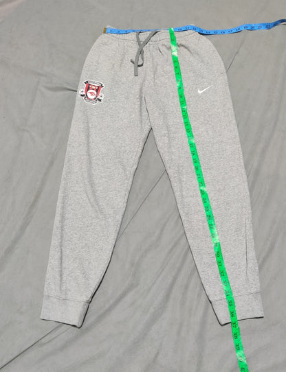 Nike Men Cotton Gray Trouser S