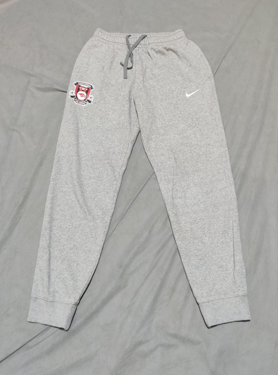 Nike Men Cotton Gray Trouser S