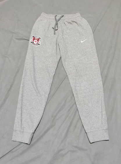Nike Men Cotton Gray Trouser S