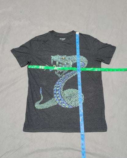 Cat & Jack Men Cotton Gray T Shirt XL