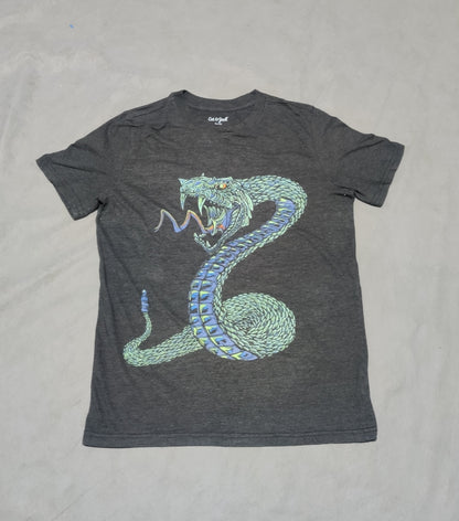 Cat & Jack Men Cotton Gray T Shirt XL