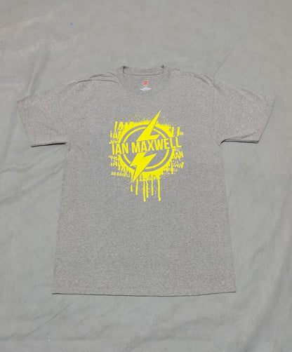 Hanes Men Cotton Gray T Shirt M
