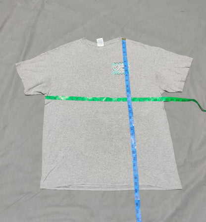 Delta Men Cotton Gray T Shirt L
