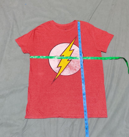 The Flash Men Cotton Black T Shirt M