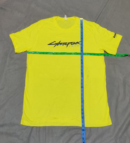 Bella Canvas Men Cotton Yellow T Shirt XL